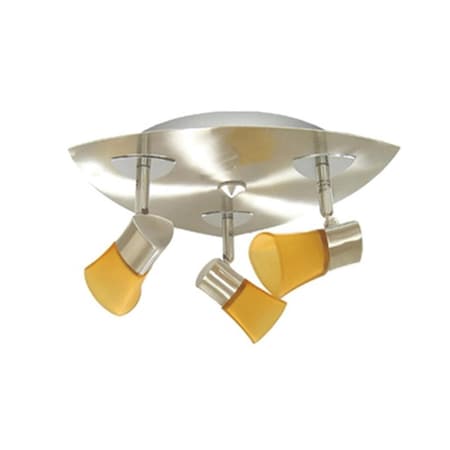 Jesco Triangle Canopy 3-lite, Amber CET3204AM